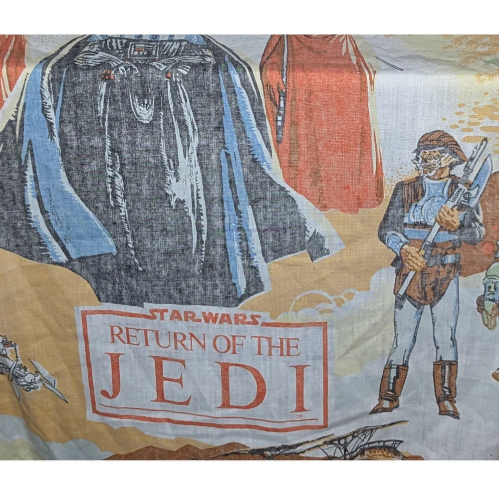 Vintage Star Wars Return of the Jedi Twin Fitted Sheet
